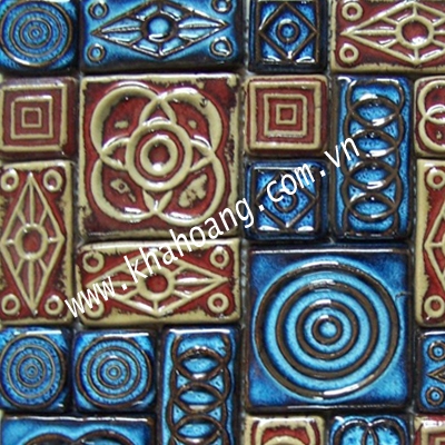 (30x30)Gạch Mosaic Gốm 1044